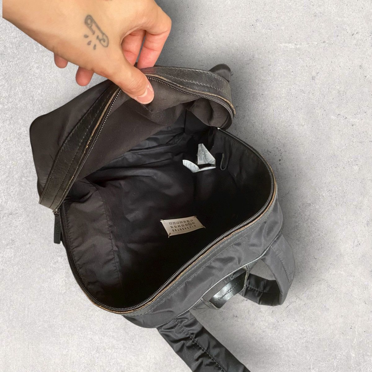 Maison Margiela SS17 Nylon Zip Backpack Size ONE SIZE - 7 Thumbnail