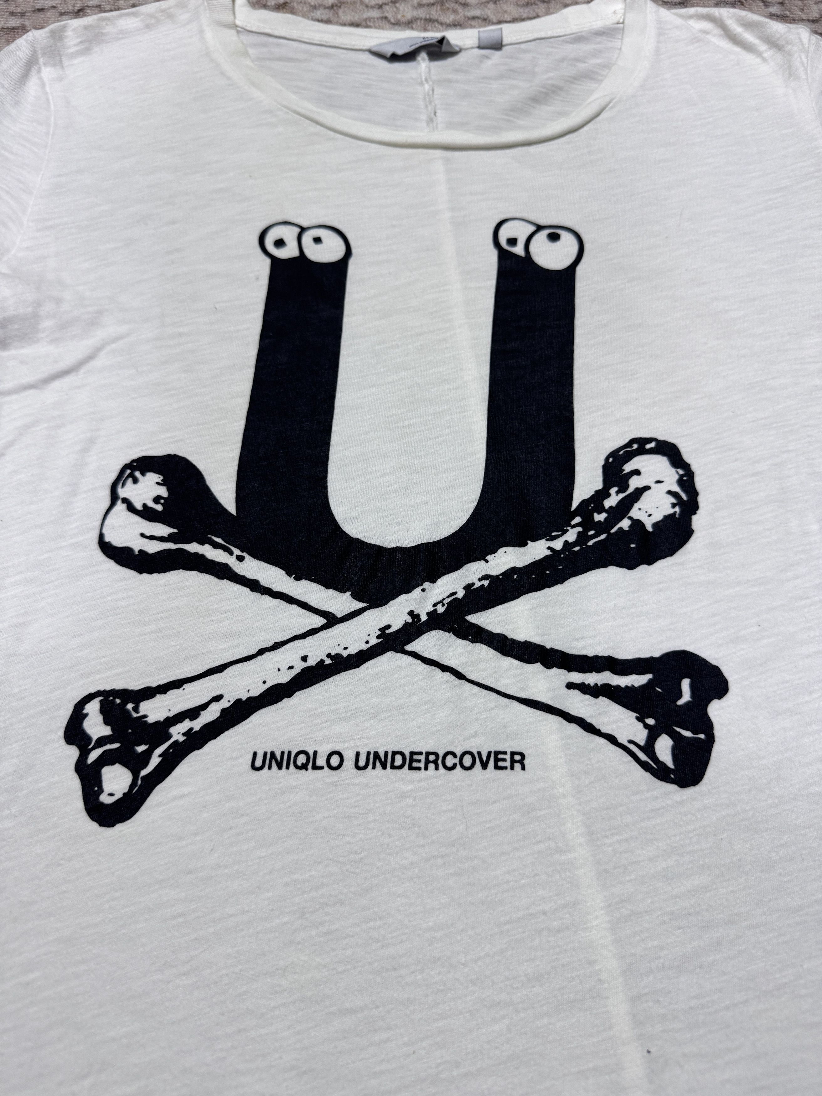 Undercover × Uniqlo Lot Of 2 Uniqlo Undercover Hi Joe! U Skull T shirt Size US M / EU 48-50 / 2 - 8 Thumbnail
