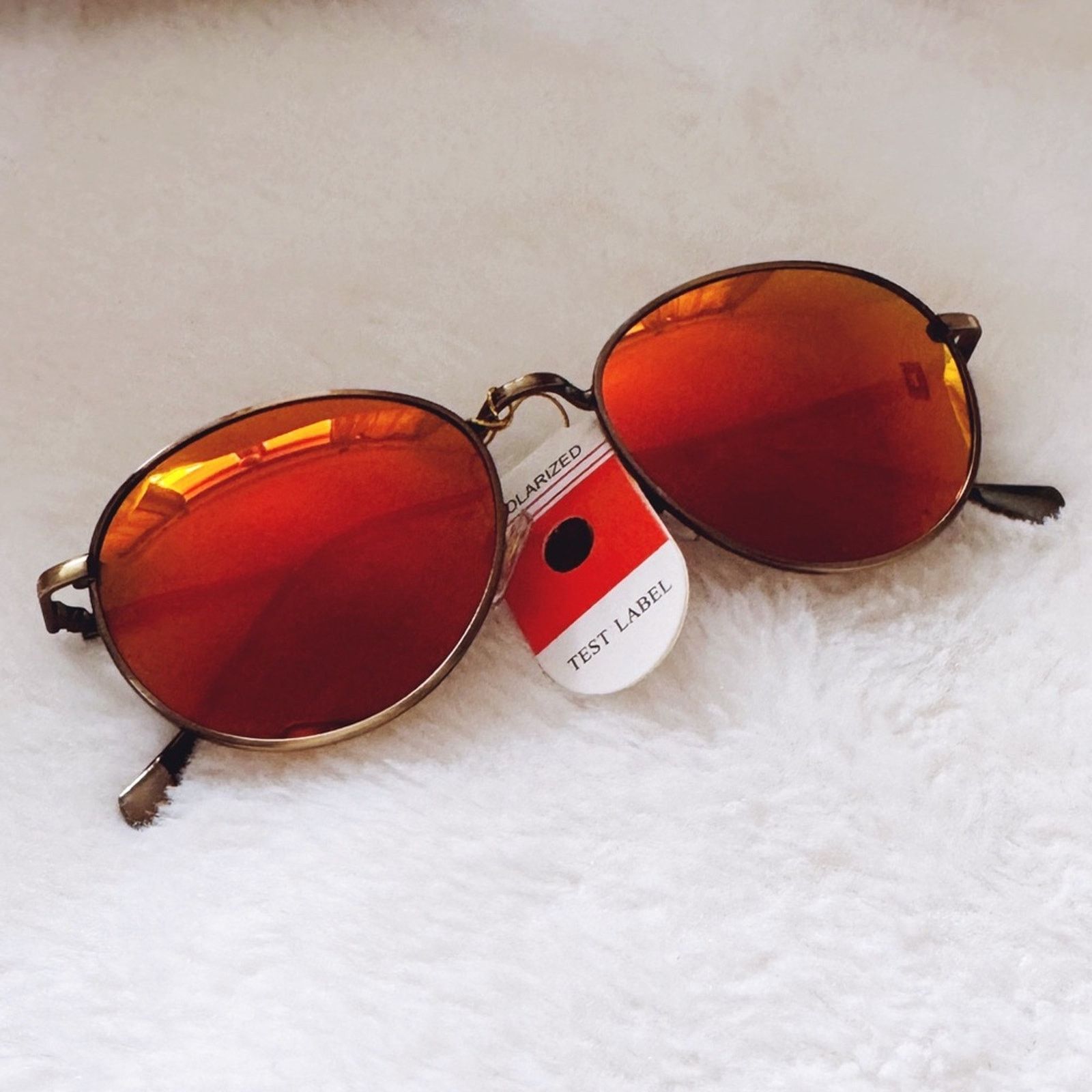 Other Blaine Bright Red Polarized Mirrored Sunglasses Size ONE SIZE - 1 Thumbnail