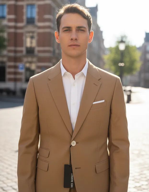 Neil Barrett NEIL BARRET ITALIAN CAMEL BLAZER-FASHIONELLA Size 34R - 1 Thumbnail