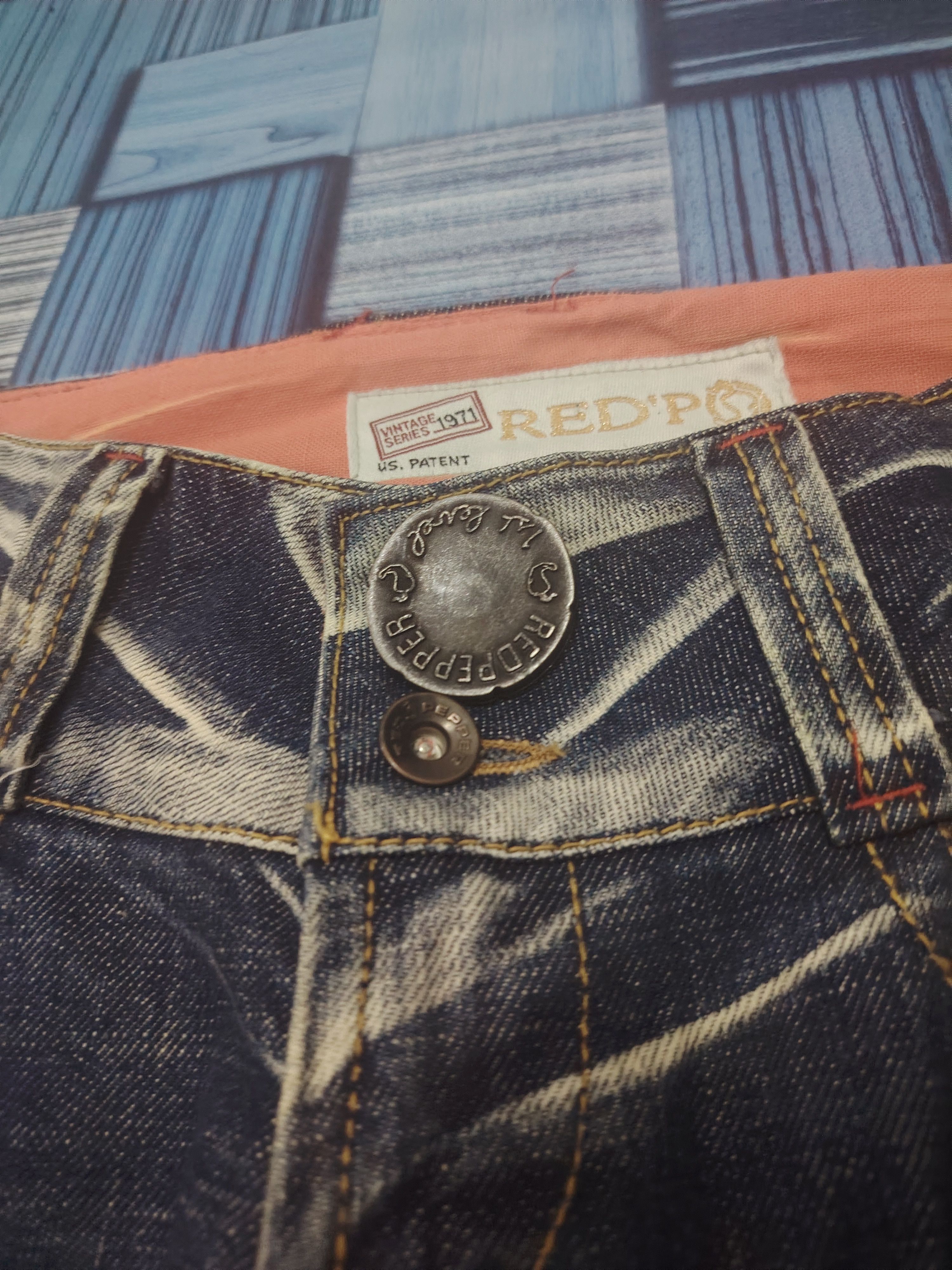 If Six Was Nine Vtg Red Pepper Flared jeans Distressed Jeans Size 28" / US 6 / IT 42 - 10 Thumbnail