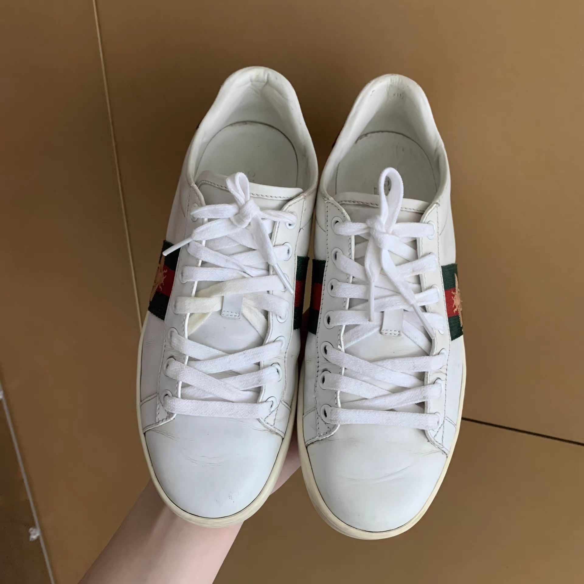 Gucci Gucci Bee Ace Sneakers Size US 6.5 / IT 36.5 - 2 Thumbnail