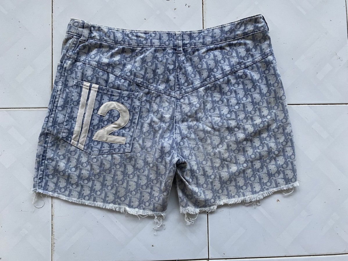 Dior Dior Oblique Denim Shorts Size US 30 / EU 46 - 2 Thumbnail