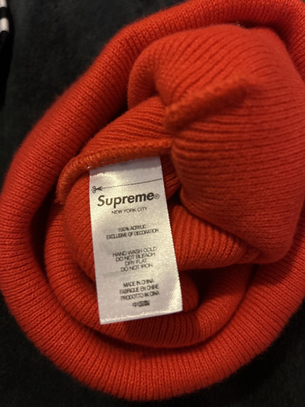 Supreme Supreme Sticky Note Beanie Red Size ONE SIZE - 2 Thumbnail