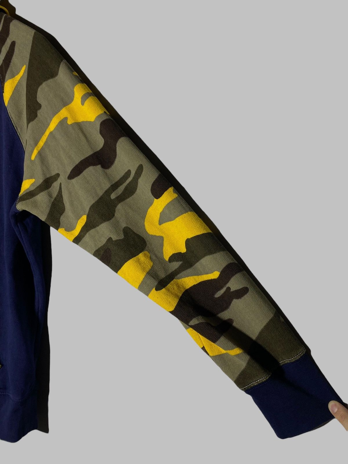 True Religion × Vintage Y2k True Religion Camouflage Hoodie Japanese Streetwear Size US L / EU 52-54 / 3 - 14 Thumbnail