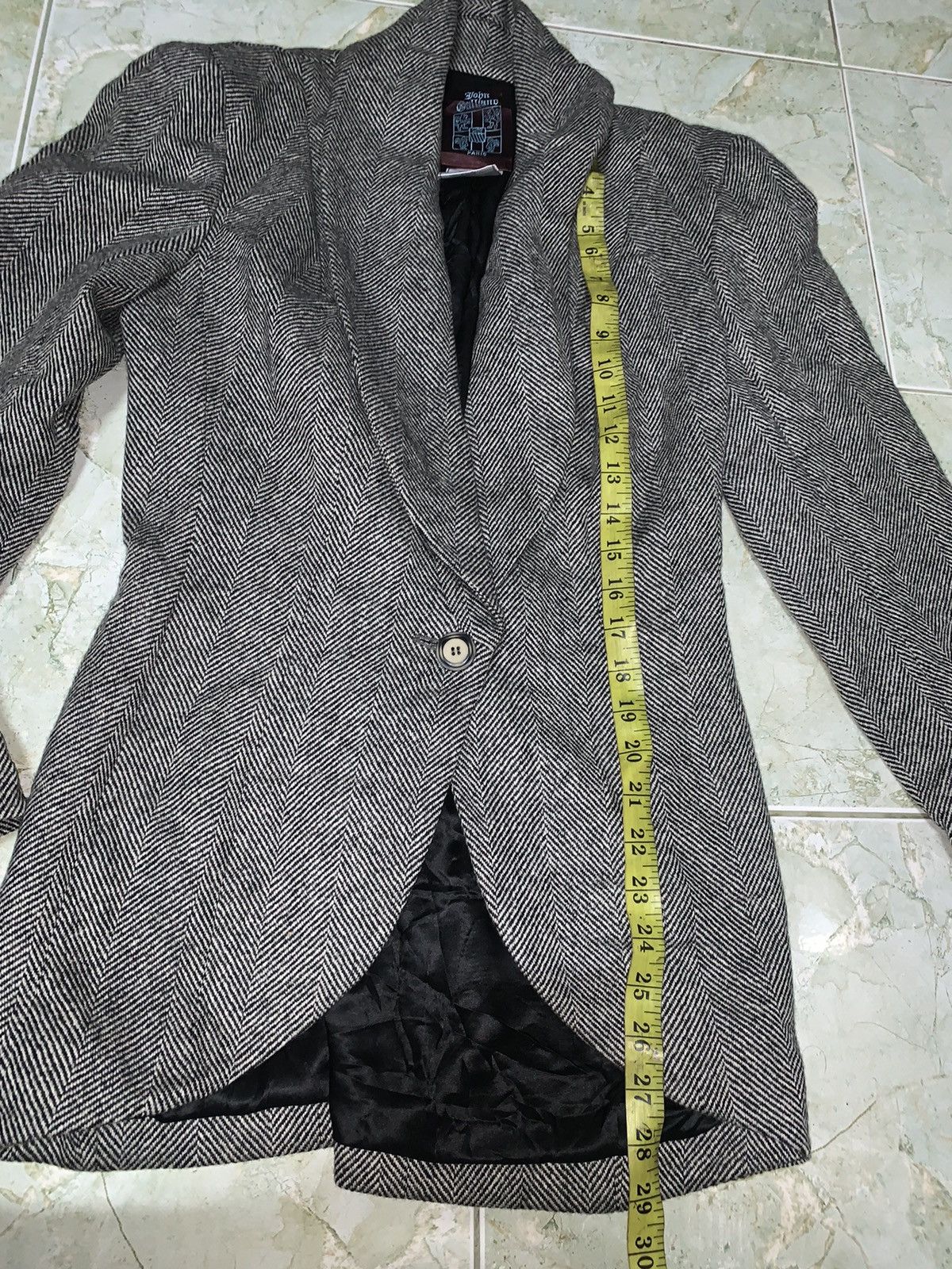John Galliano Lambswool John Galliano Blazer Size S / US 4 / IT 40 - 9 Thumbnail