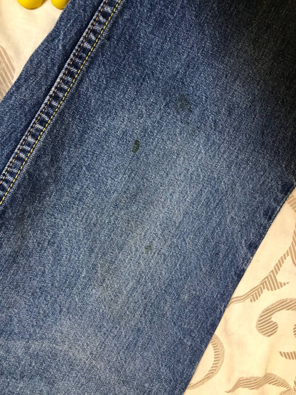 Levi's Vintage Levi’s 571 Straight Leg Jeans Classic Blue Denim Size US 32 / EU 48 - 6 Thumbnail
