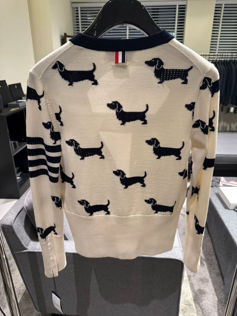 Thom Browne Thom Browne Rare women's dog four-bar cardigan jacket 2503 Size XS / US 0-2 / IT 36-38 - 2 Thumbnail