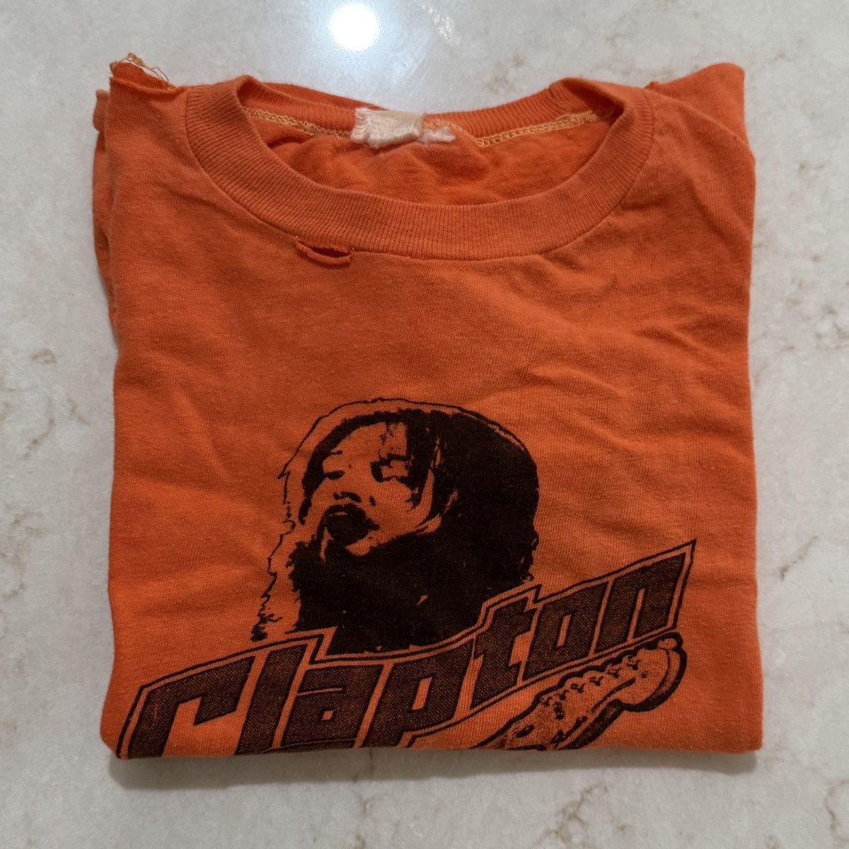 Vintage Eric Clapton Very Rare Vintage T - Shirt -Woman’s Small Size US XXS / EU 40 - 9 Thumbnail