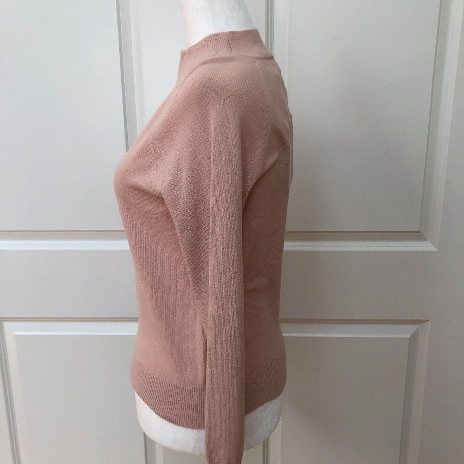 Everlane Mock Neck Cashmere Sweater from Everlane Size XXS / US 00 / IT 34 - 2 Thumbnail