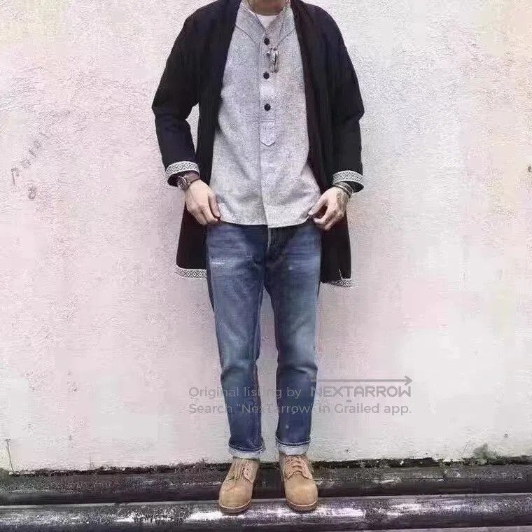 Visvim VISVIM SOCIAL SCULPTURE DAMAGED. Size US 32 / EU 48 - 4 Thumbnail