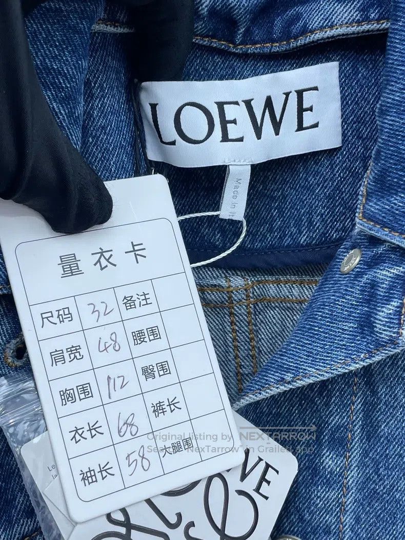 Loewe Loewe Casual Denim Jacket Size 4XL / US 24-26 - 5 Thumbnail