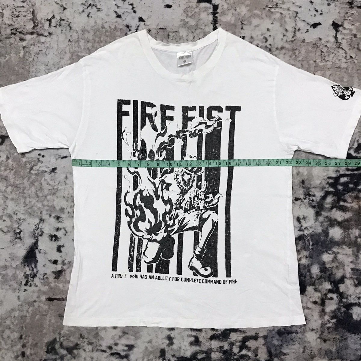 Anime One Piece Fire Fist Tshirt Size US L / EU 52-54 / 3 - 14 Thumbnail