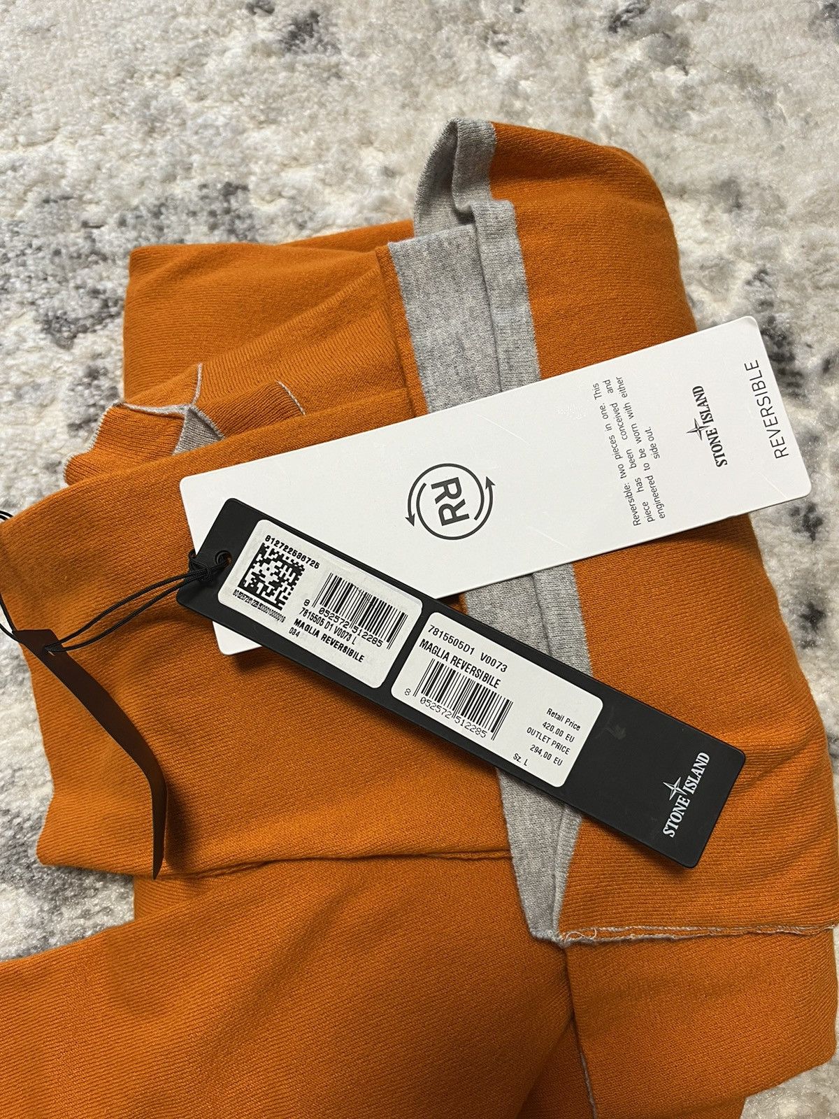 Stone Island Stone Island reversible sweater Size US L / EU 52-54 / 3 - 4 Thumbnail
