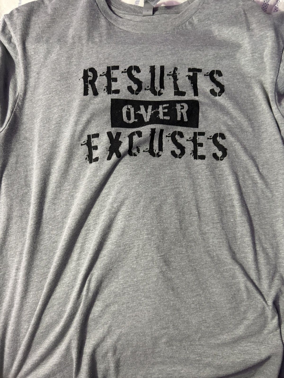 Next Level Apparel Results over Excuses Tee Size US XL / EU 56 / 4 - 1 Thumbnail