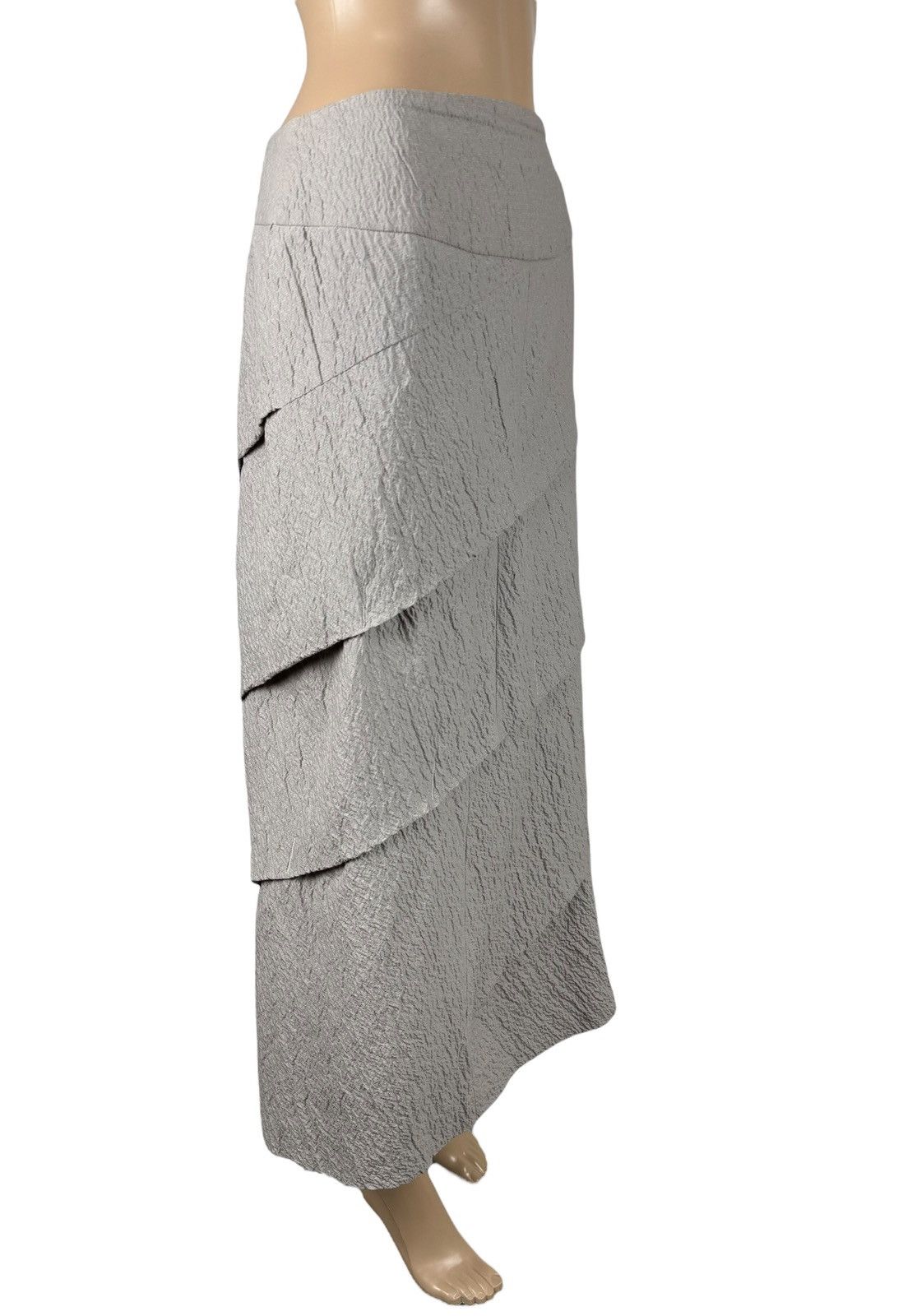 Designer Sonja Marohn Avant Garde Long Maxi Skirt Structured Size 26" / US 2 / IT 38 - 2 Thumbnail