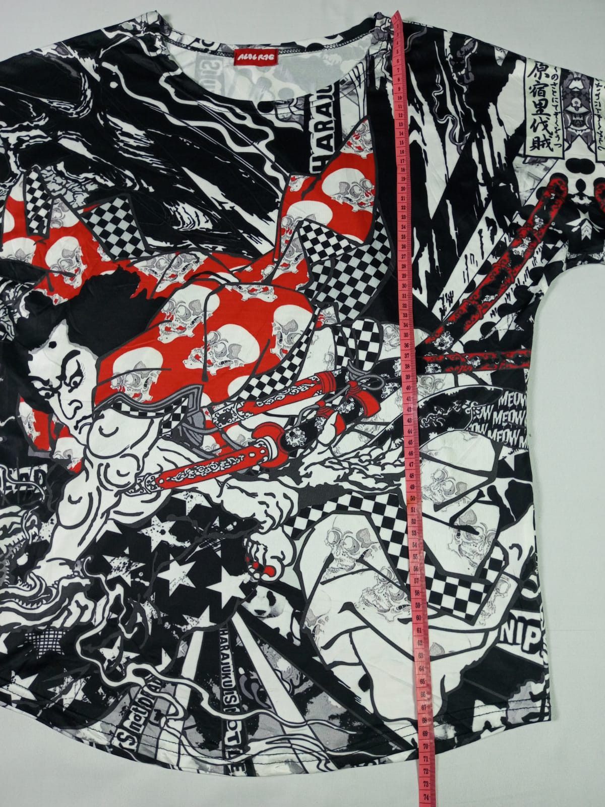 Japanese Brand × Seditionaries × Vintage VINTAGE ACDC RAG Samurai Harajuku Is Not Dead Full print Size XL / US 12-14 / IT 48-50 - 6 Thumbnail