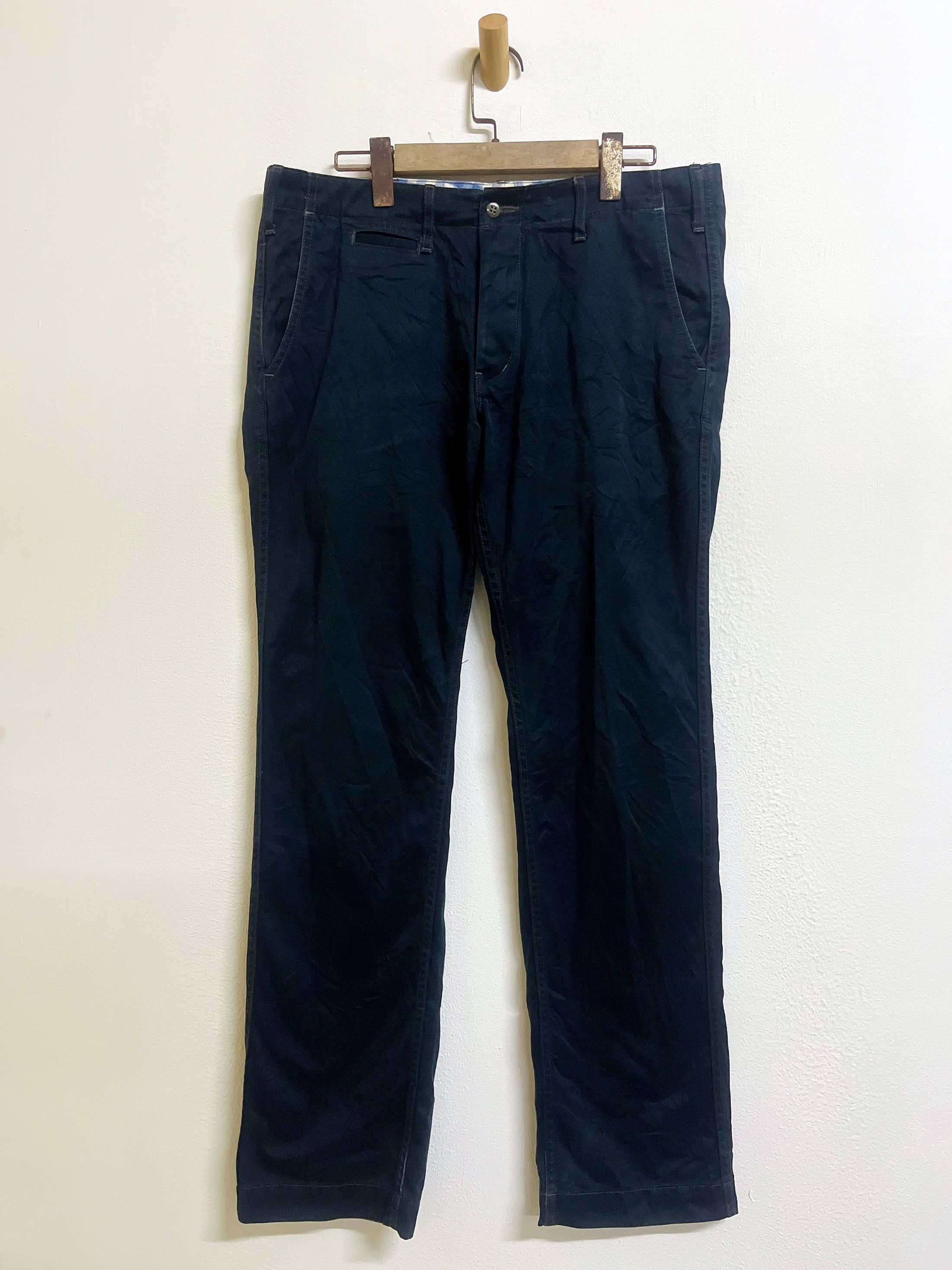 Burgus Plus Burgus Plus Modern Chino Trouser Khakis Button Fly Size US 35 - 1 Thumbnail