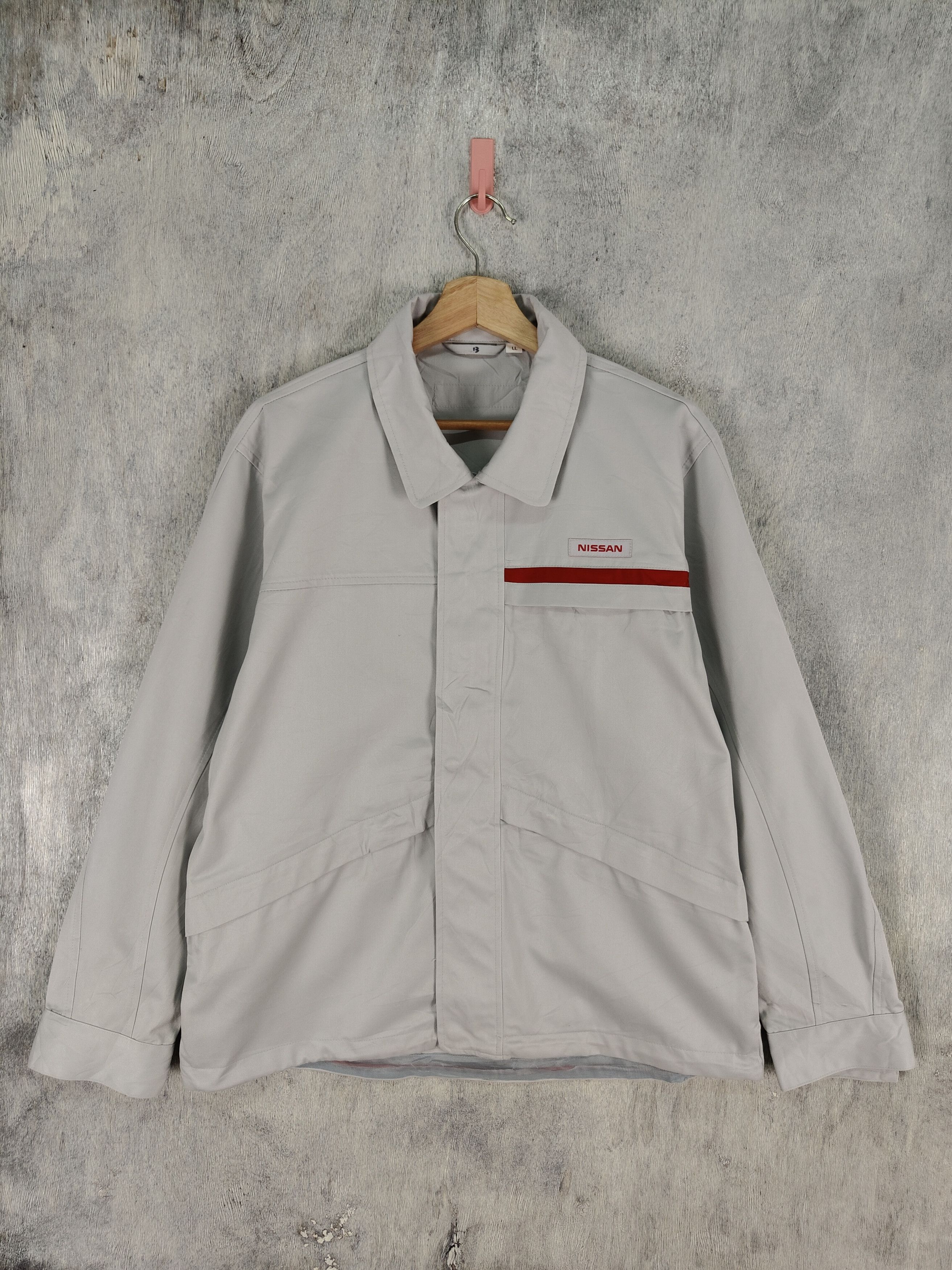 Vintage Vintage Nissan Workwear Jacket Size US XL / EU 56 / 4 - 1 Thumbnail