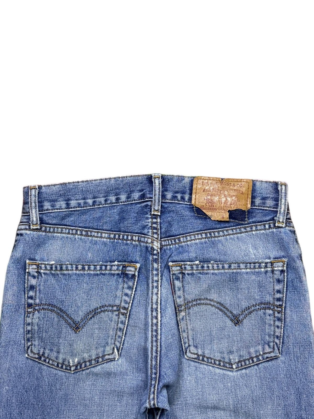Levi's Vintage 90s Levis 506 Blue Wash Loose Baggy Jeans Size US 29 - 8 Thumbnail