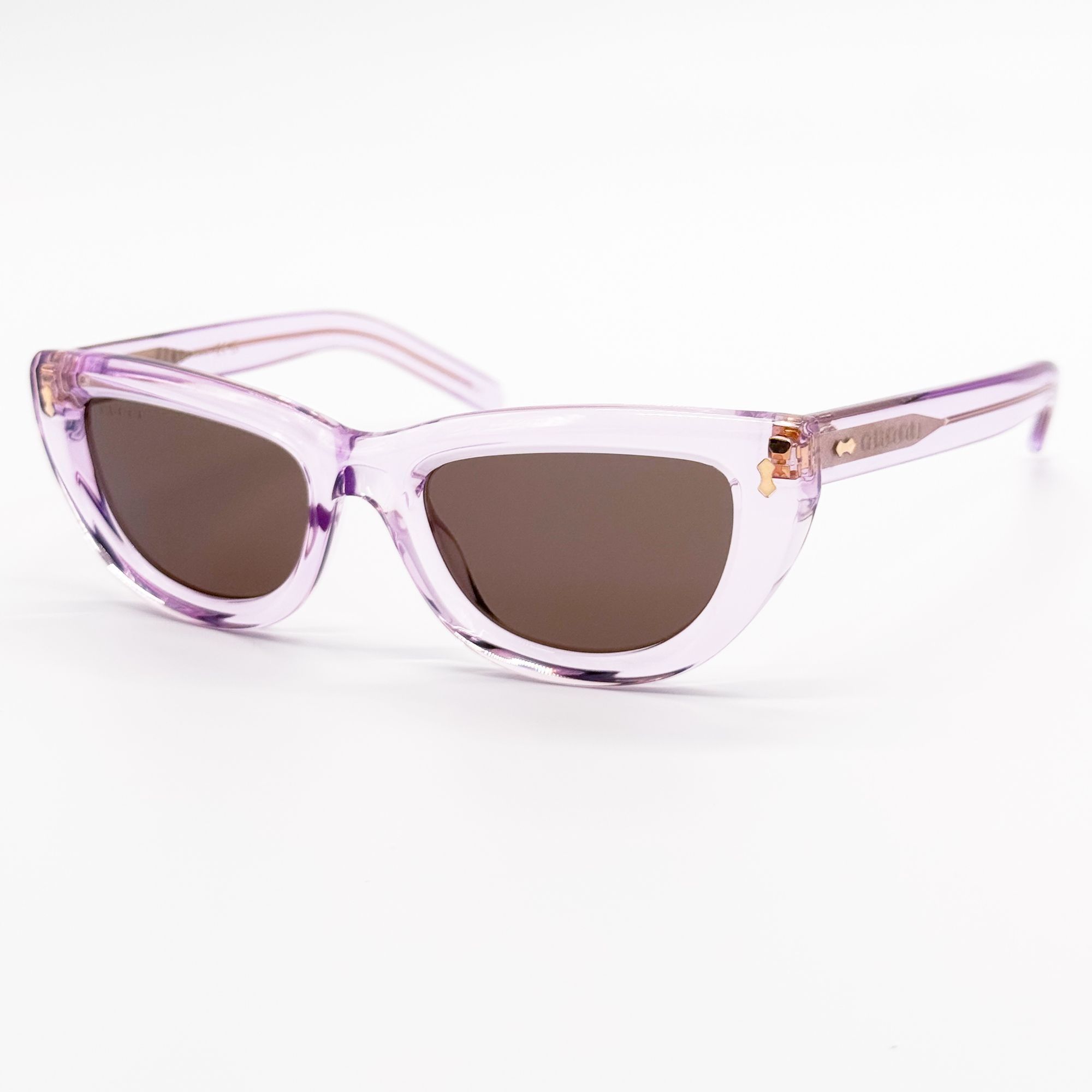 Gucci NEW GG1521S 004 GUCCI PURPLE BROWN WOMEN CAT EYE SUNGLASSES Size ONE SIZE - 4 Thumbnail