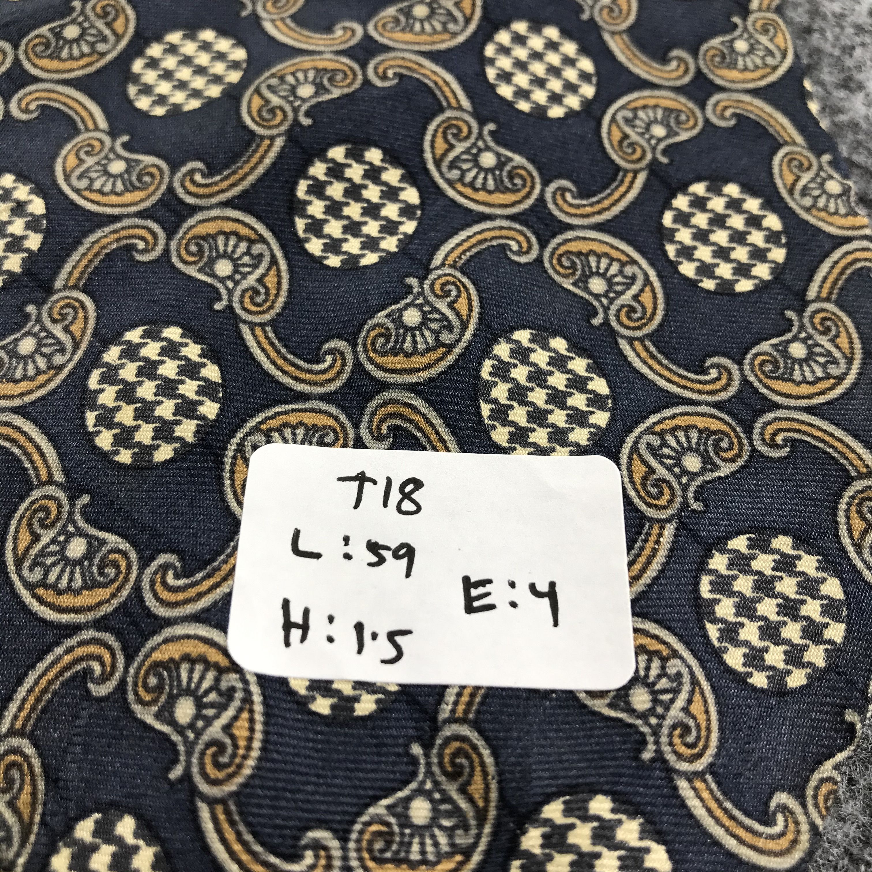 Vintage Vintage ChrIStian diOR Monsieur Silk Neck Ties T18 Size ONE SIZE - 9 Thumbnail