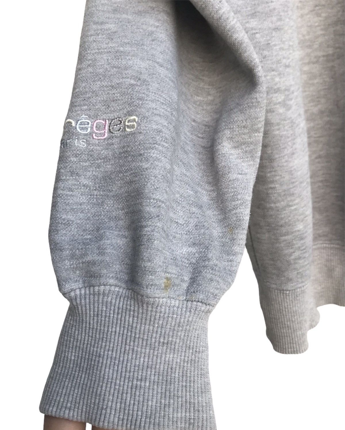 Andre Courreges × Courreges × Vintage Vintage Courreges Paris Sweatshirt Size L / US 10 / IT 46 - 7 Thumbnail