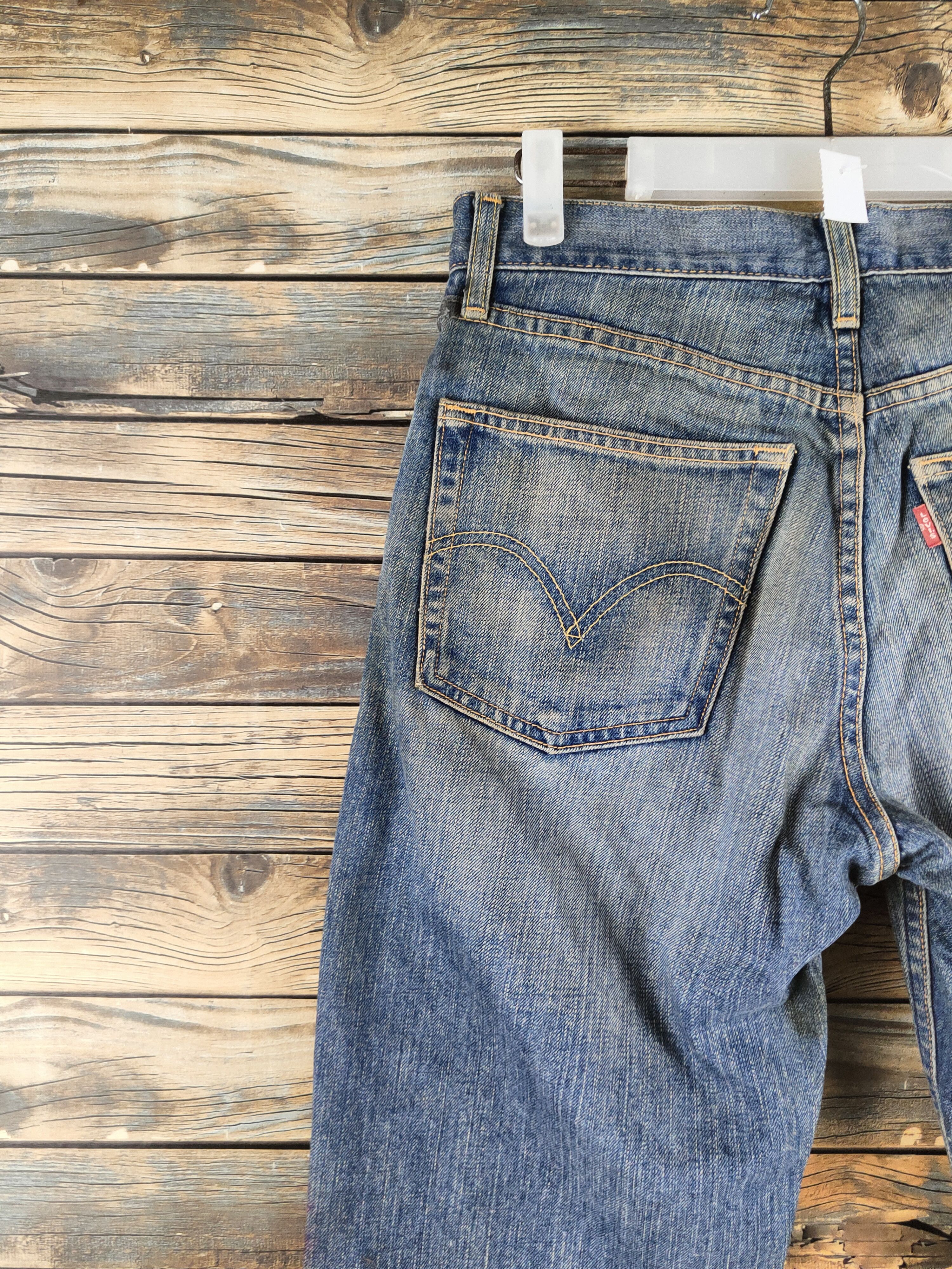 Levi's Levi's Blue Distressed Ripped Jeans #S2817 Size US 30 / EU 46 - 9 Thumbnail