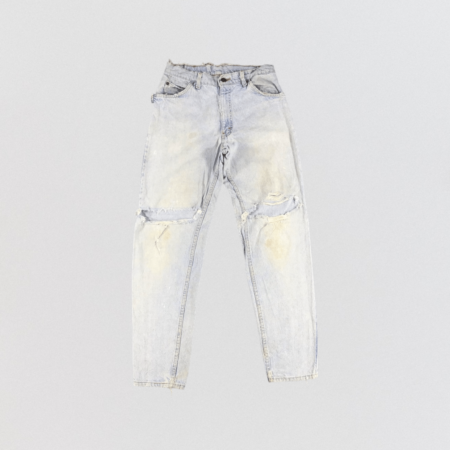 Levi's × Vintage Vintage Distress 90s Levis 550 Orange Tab Jeans-JM673 Size US 30 / EU 46 - 1 Thumbnail