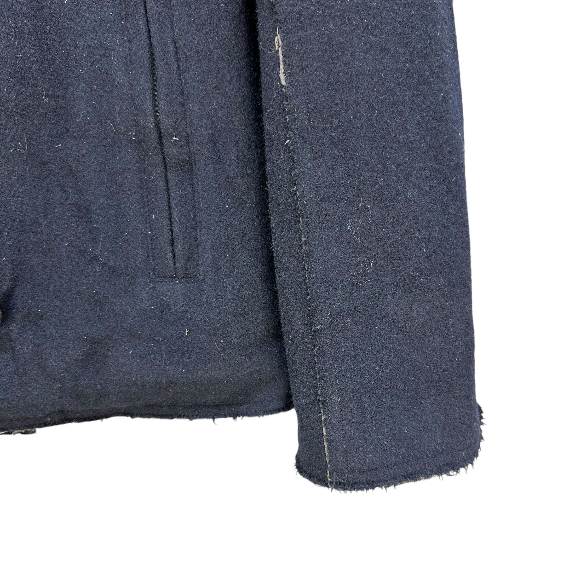 Shellac SHELLAC Deconstructed Double Breasted Wool Coat #A59-1361 Size US S / EU 44-46 / 1 - 5 Thumbnail