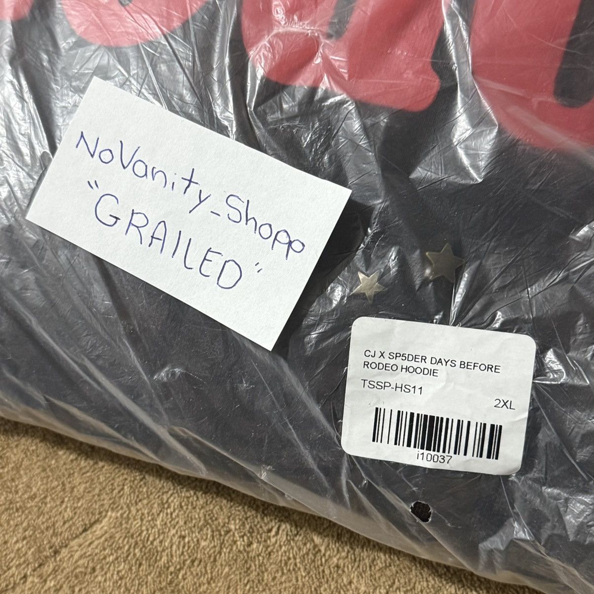 Sp5der × Travis Scott Sp5der Travis Scott Rodeo Hoodie Size US XXL / EU 58 / 5 - 11 Thumbnail
