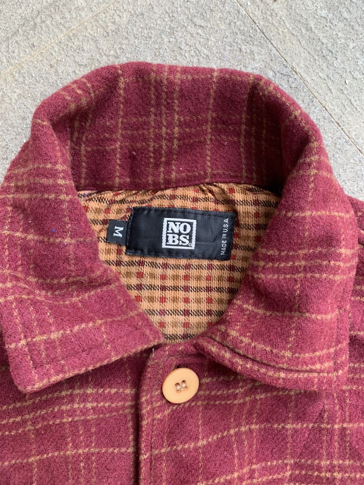 Flannel × Vintage Vintage NOBS Checkered Wool Flannel Size US M / EU 48-50 / 2 - 8 Thumbnail