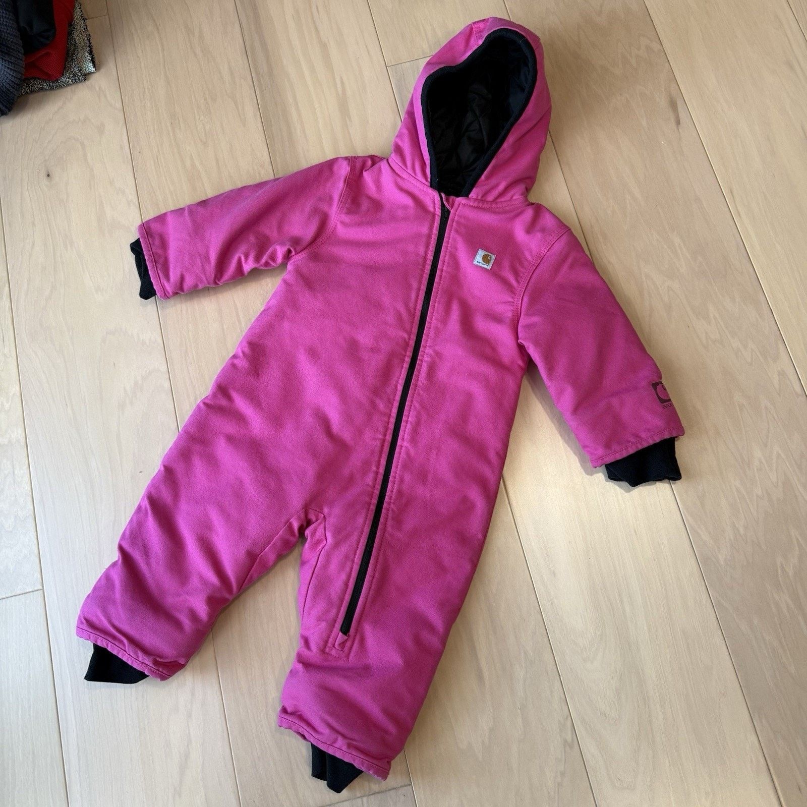 Carhartt Carhartt Duck Snowsuit Youth Girls 18 Month Cotton Canvas Size XXS / US 00 / IT 34 - 9 Thumbnail
