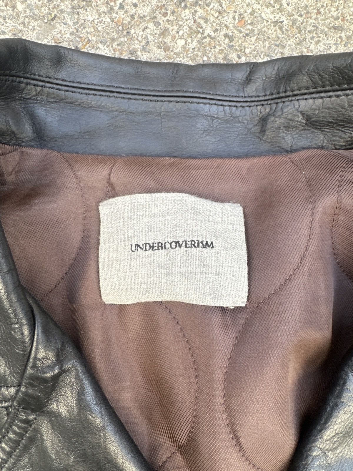 Undercover Autumn/Winter 2013 Double Rider Leather Motorcycle Jacket Size US M / EU 48-50 / 2 - 6 Thumbnail