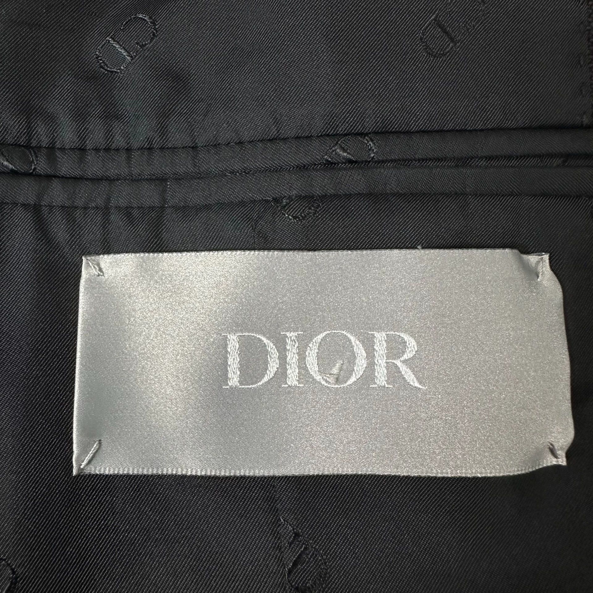 Dior Dior Man Black Military Court Tuxedo Overcoat 48 Size 48R - 4 Thumbnail