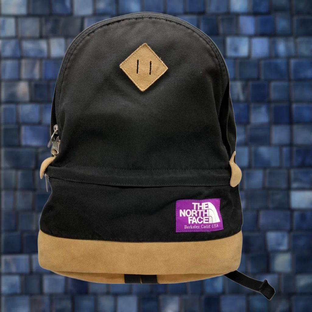 The North Face Purple Label THE NORTH FACE PURPLE LABEL Daypack Logo Backpack Unisex Black Medium Adults Casual Travel Backpacks Size ONE SIZE - 1 Thumbnail