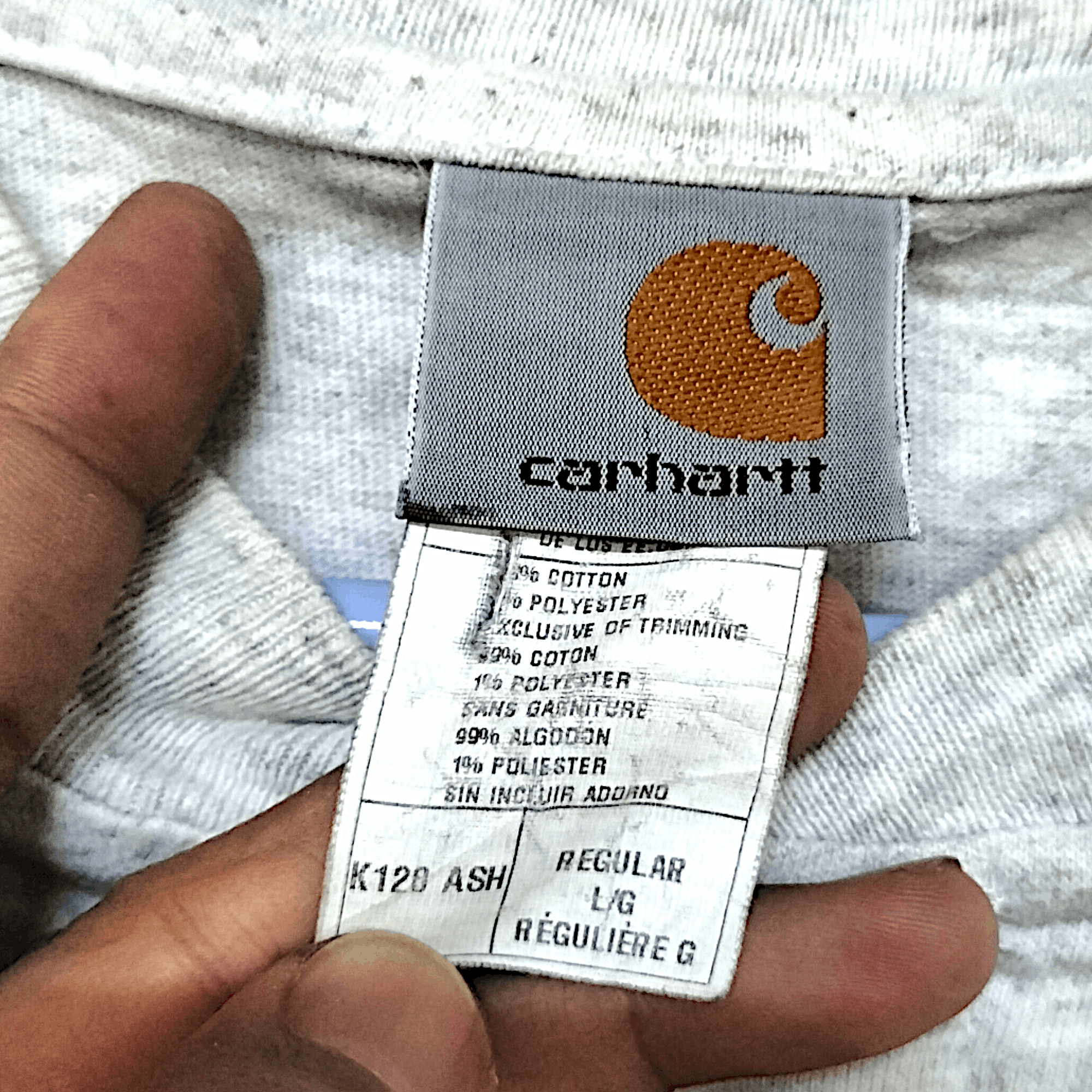 Carhartt Vintage Carhartt Pocket tee Long sleeve Size US XL / EU 56 / 4 - 2 Thumbnail
