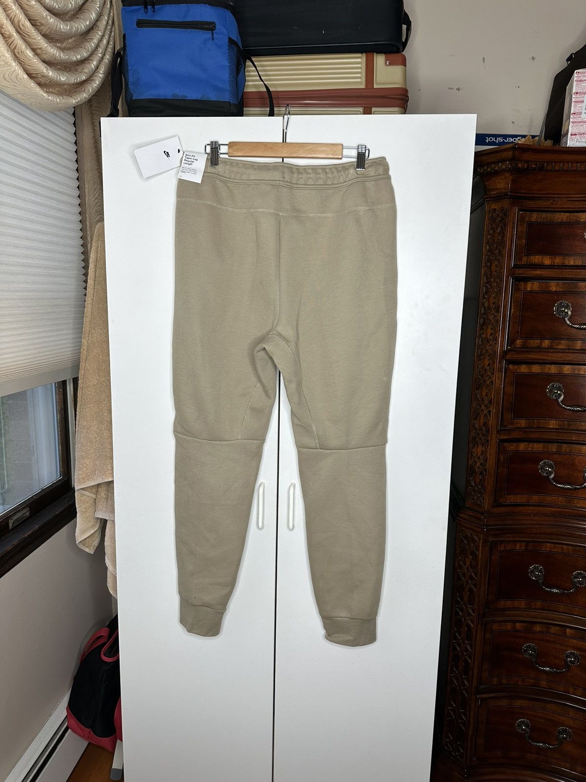 Nike Nike Sportswear Tech Fleece Jogger Pants Khaki/Black Large Size US 38 / EU 54 - 2 Thumbnail