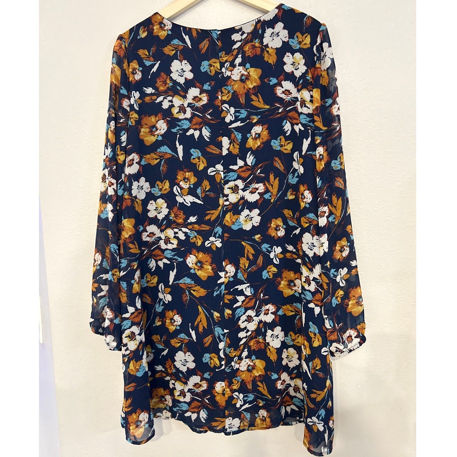 Other As U Wish Peasant Smock Babydoll Floral Embroidered Dress XL Size XL / US 12-14 / IT 48-50 - 5 Thumbnail