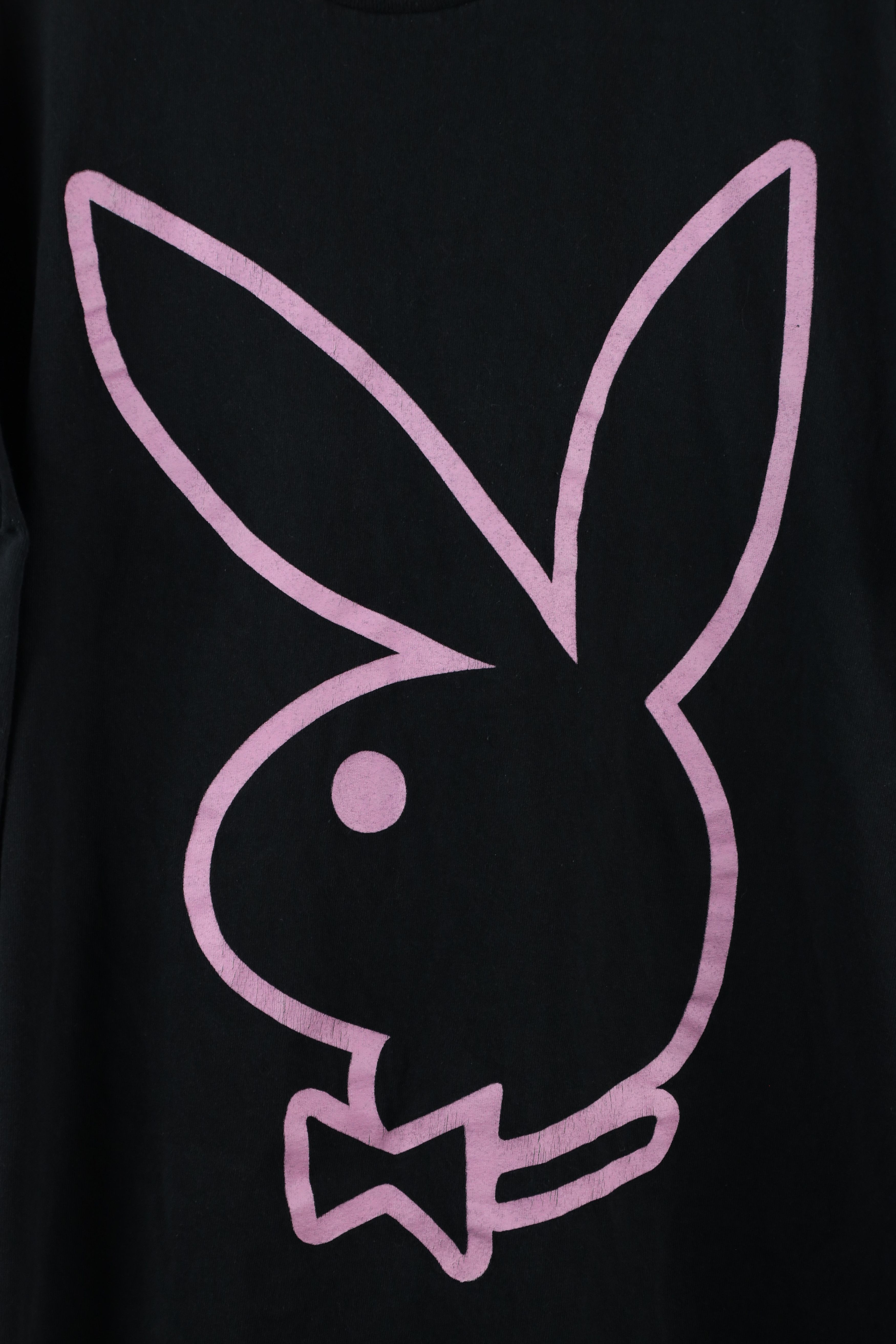 Playboy × Vintage Vintage Playboy Out Big Bunny Logo Short Sleeve T-Shirt Size US L / EU 52-54 / 3 - 4 Thumbnail