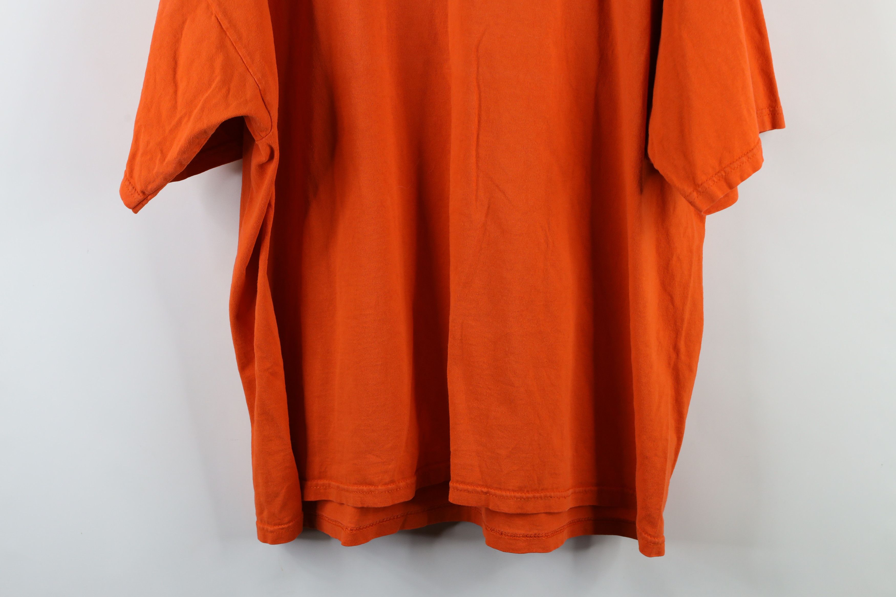 Vintage Vintage 90s Streetwear New York City Jail T-Shirt Orange Size US XXL / EU 58 / 5 - 10 Thumbnail