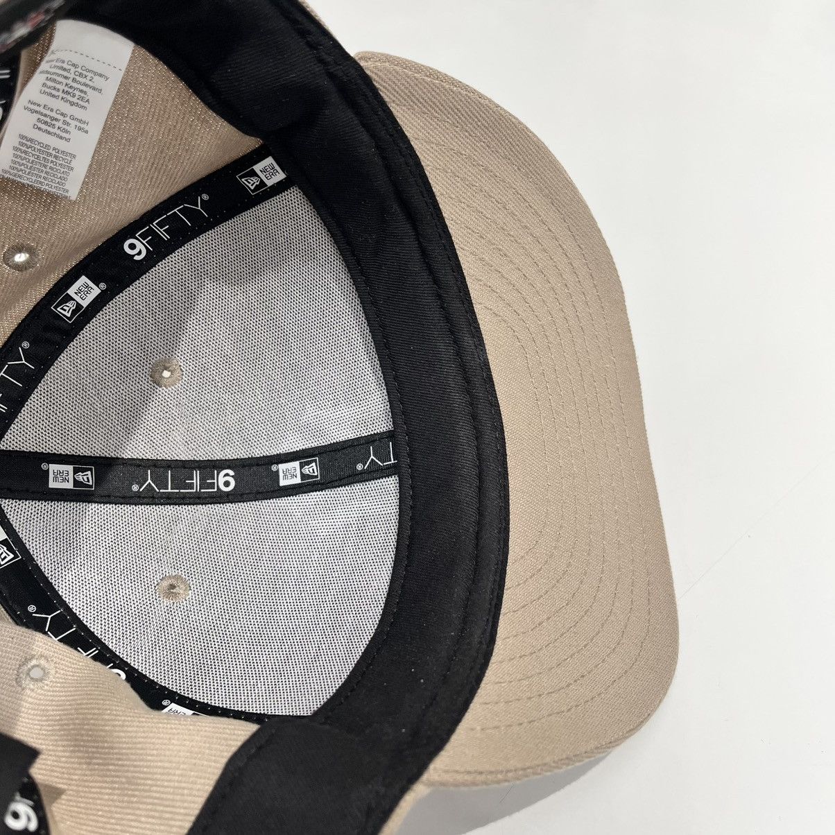 New Era New Era NY Cap Beige Size ONE SIZE - 9 Thumbnail