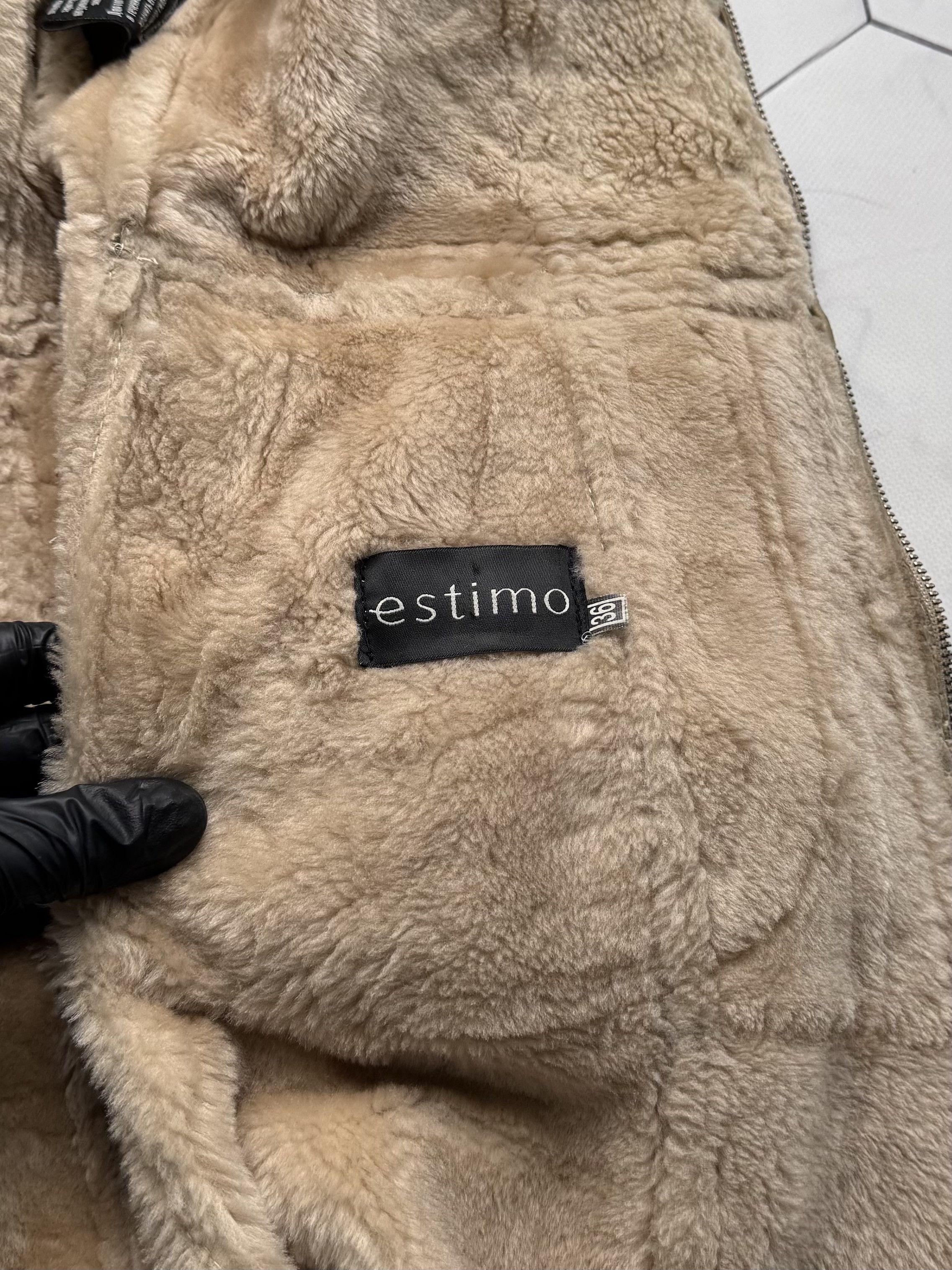 Vintage Vintage Real Shearling Coat With Hood And Belt (B250)D15E2 Size XS / US 0-2 / IT 36-38 - 15 Thumbnail