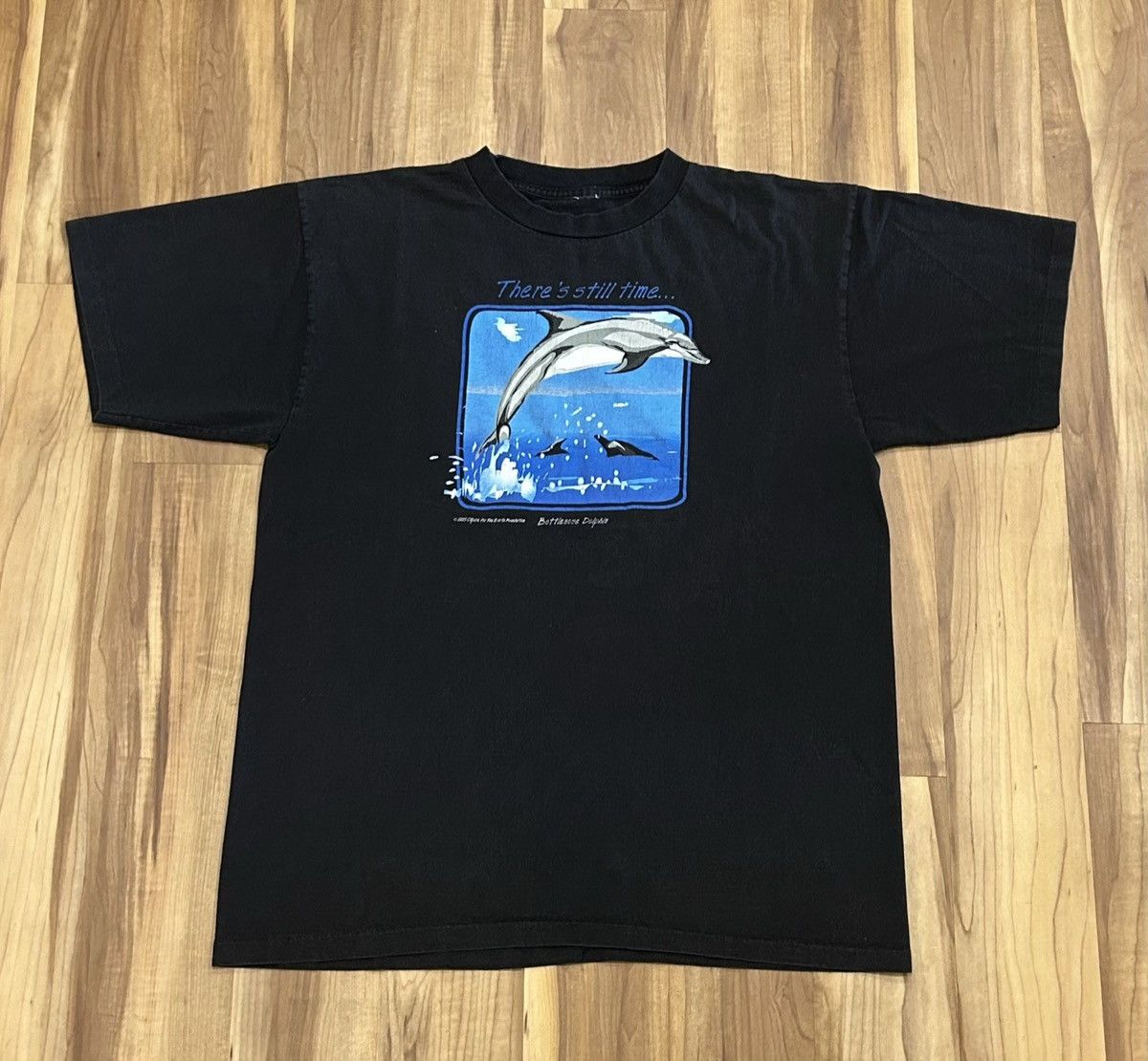 Vintage Vintage 1995 Dolphin Graphic Tee Size US XL / EU 56 / 4 - 1 Thumbnail