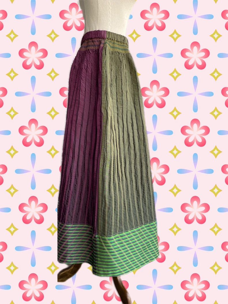 Issey Miyake Issey Miyake size:2 A purple main line contrasting color s Size 22" - 2 Thumbnail