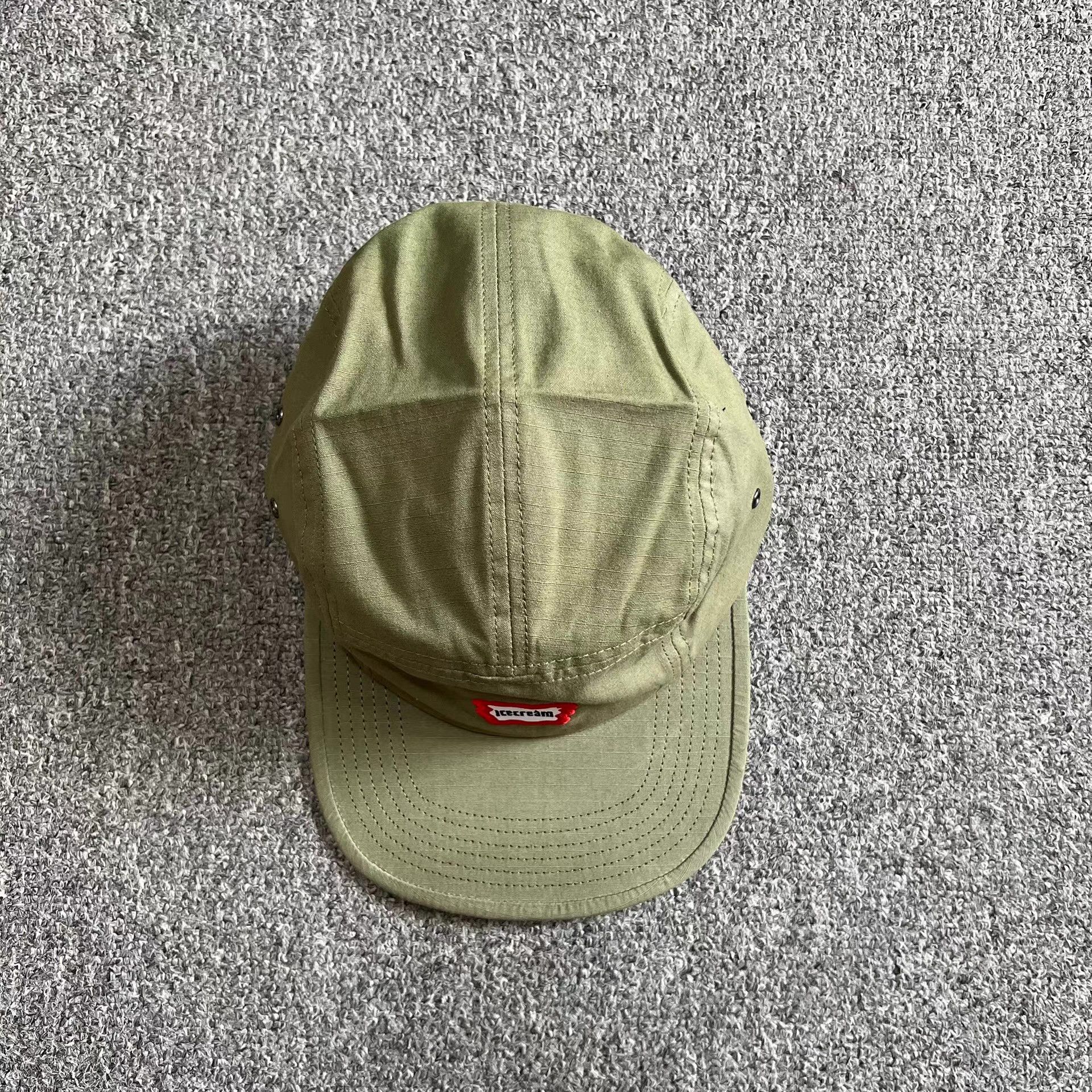 Billionaire Boys Club BBC ICECREAM Embroidered Flat Brim 5-Panel Cap Q7 Size ONE SIZE - 8 Thumbnail