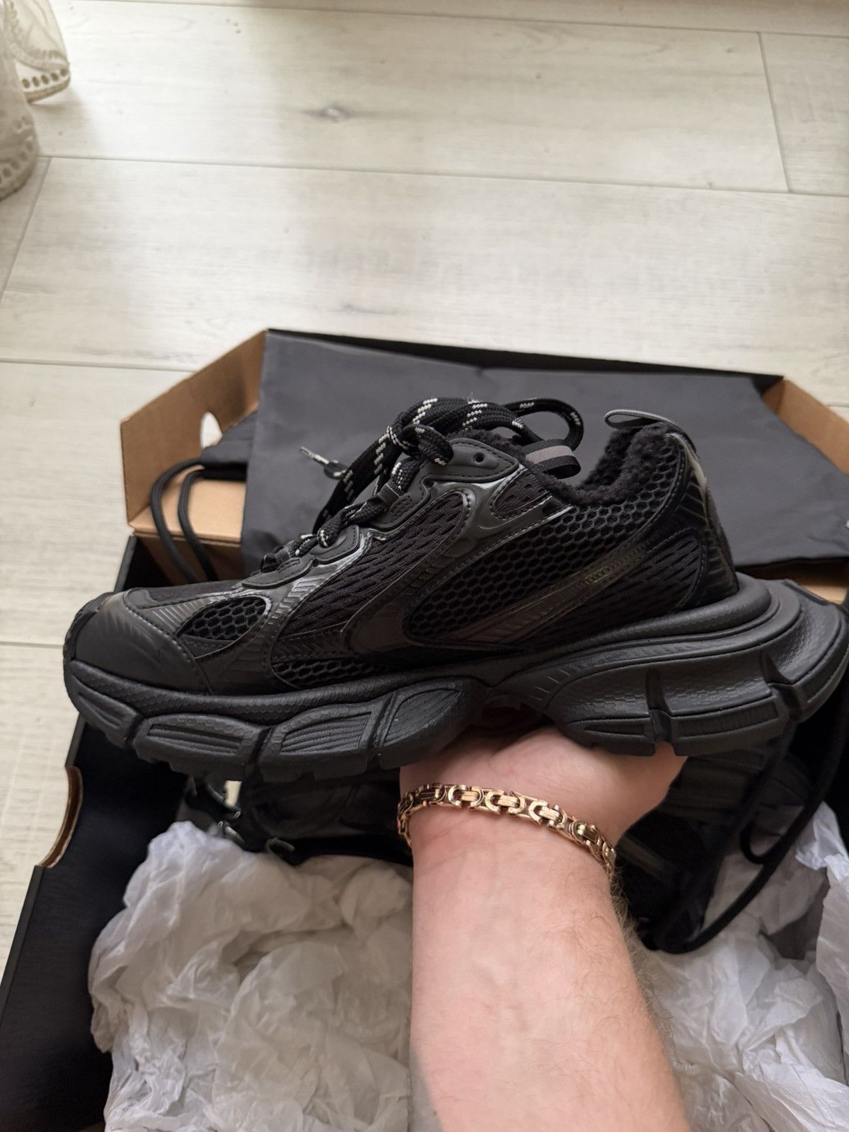Balenciaga Balenciaga 3XL Ski Wesh black Size US 9 / IT 39 - 3 Thumbnail