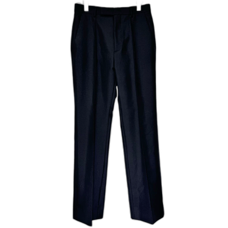 Gucci Gucci Black Straight Leg Trousers Size 44 Size US 44 / EU 60 - 1 Thumbnail