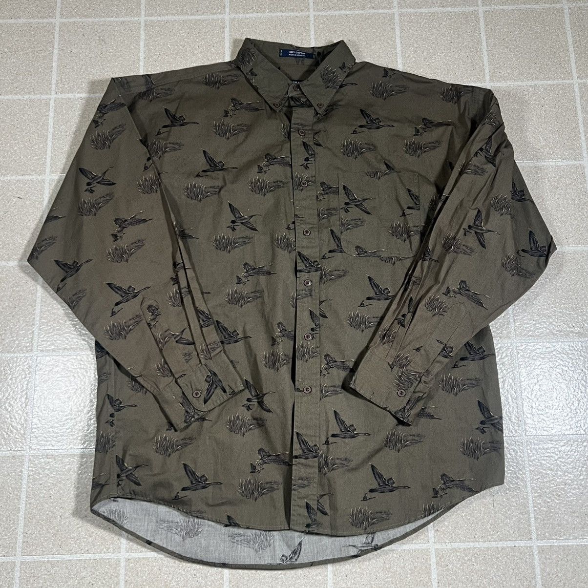 Chaps Ralph Lauren Vintage Chaps Ralph Lauren Shirt Men Large Mallard Duck Polo Size US XL / EU 56 / 4 - 1 Thumbnail