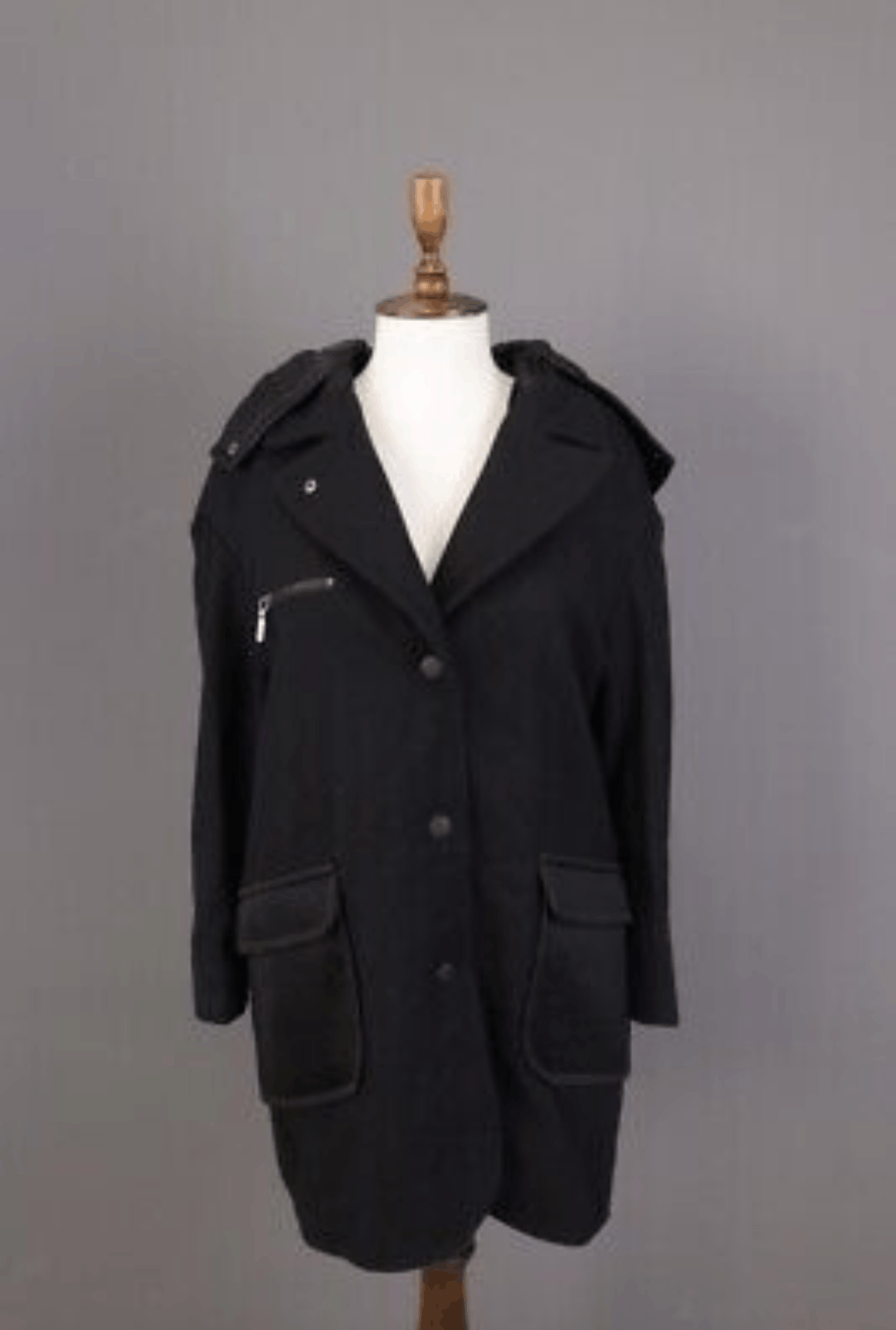 Cop Copine Cop Copine Wollen Coat Sz S Size S / US 4 / IT 40 - 8 Thumbnail